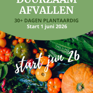 Cursus 'Duurzaam afvallen' start 31 mei 2026