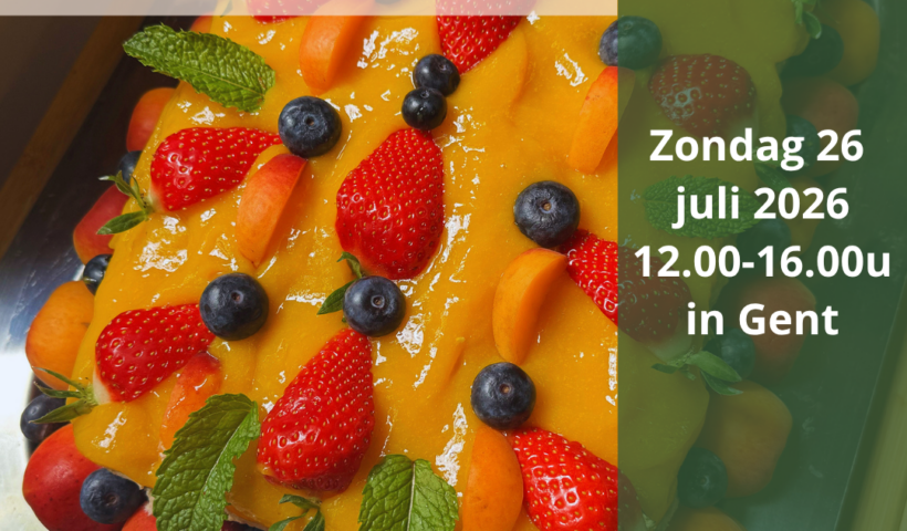 Raw Vegan Potluck 26 juli Gent Citadelpark 12:00 - 16:00 u België