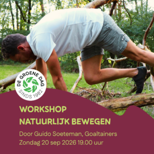 Workshop Natuurlijk Bewegen (online) + 7 daagse Beweegchallenge